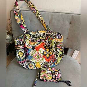 Vera Bradley Quilted Women's Bag Set